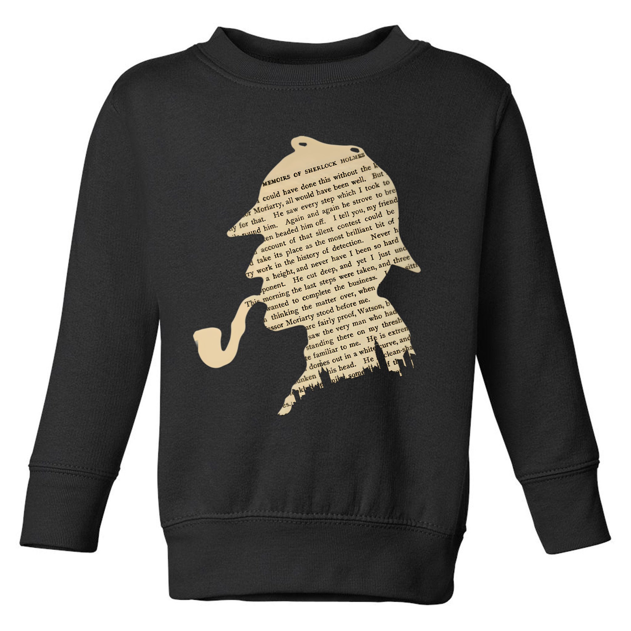 Classic Sherlock Holmes T-Shirt Toddler Sweatshirt