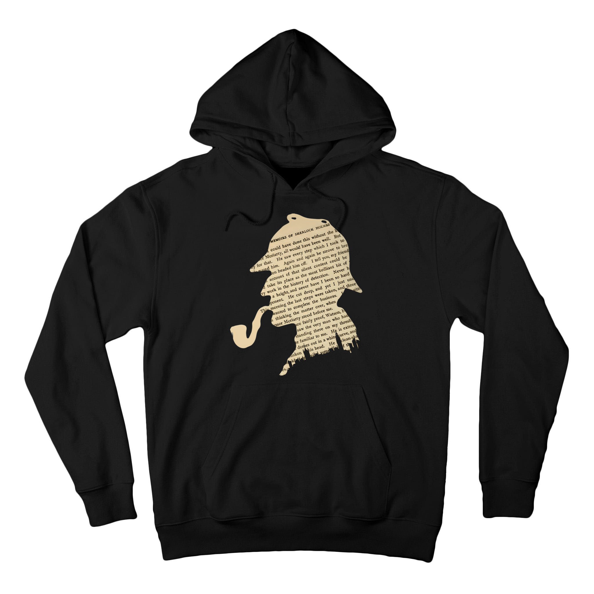 Classic Sherlock Holmes T-Shirt Tall Hoodie