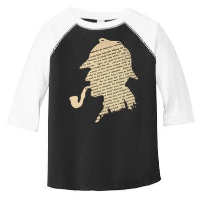 Classic Sherlock Holmes T-Shirt Toddler Fine Jersey T-Shirt