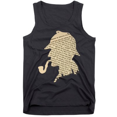 Classic Sherlock Holmes T-Shirt Tank Top