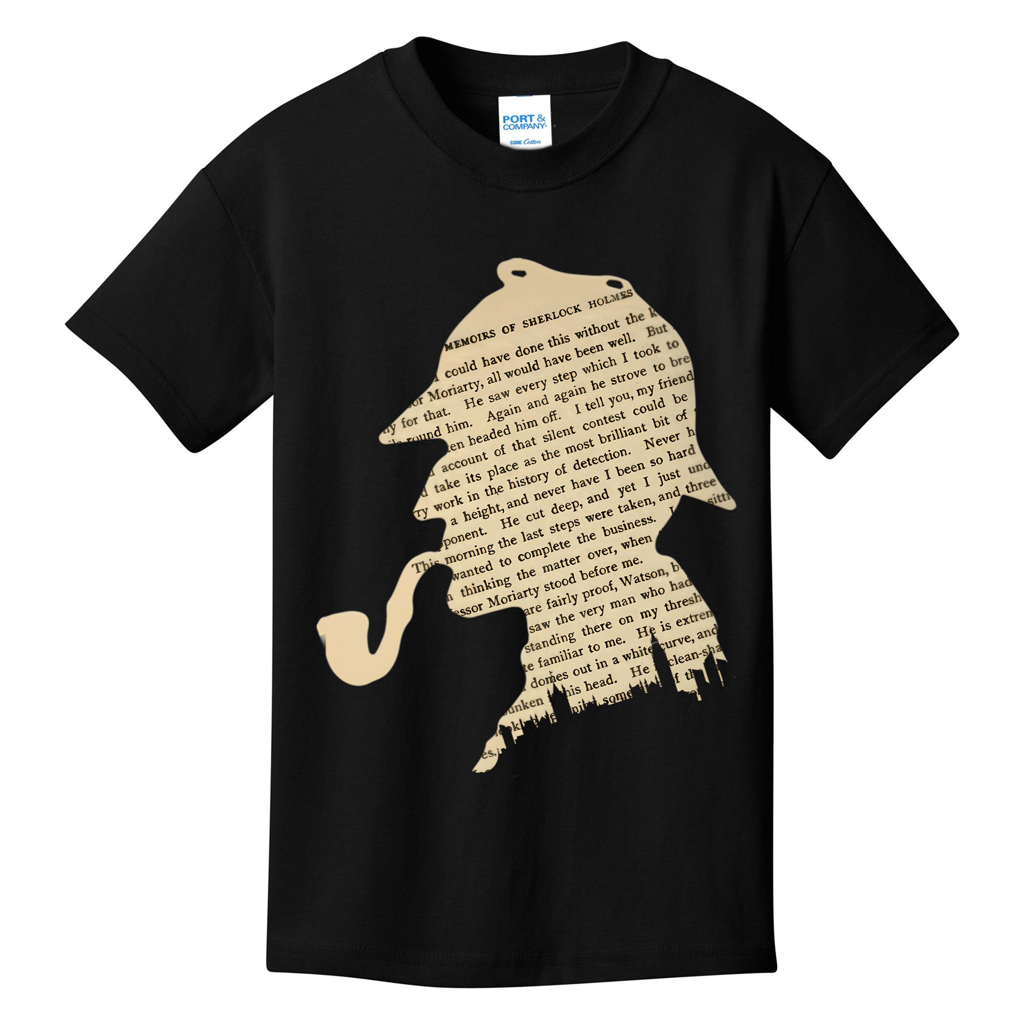 Classic Sherlock Holmes T-Shirt Kids T-Shirt
