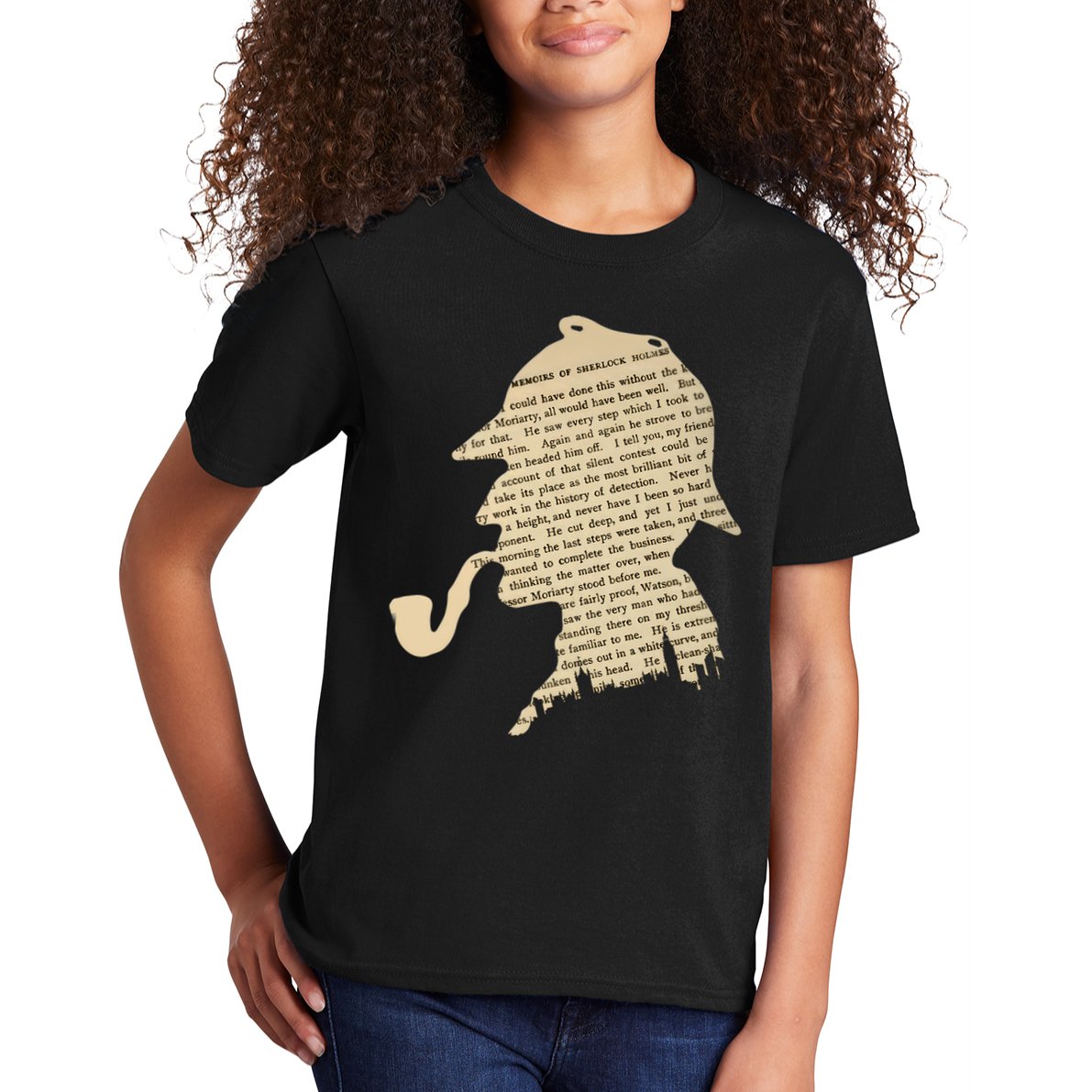 Classic Sherlock Holmes T-Shirt Kids T-Shirt