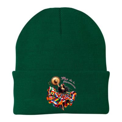 Celebrate Spanish Hispana Mes De La Herencia Hispana Knit Cap Winter Beanie