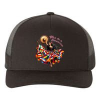 Celebrate Spanish Hispana Mes De La Herencia Hispana Yupoong Adult 5-Panel Trucker Hat