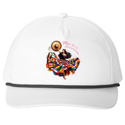 Celebrate Spanish Hispana Mes De La Herencia Hispana Snapback Five-Panel Rope Hat