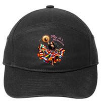 Celebrate Spanish Hispana Mes De La Herencia Hispana 7-Panel Snapback Hat