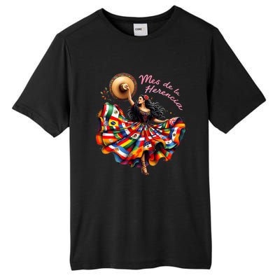 Celebrate Spanish Hispana Mes De La Herencia Hispana Tall Fusion ChromaSoft Performance T-Shirt