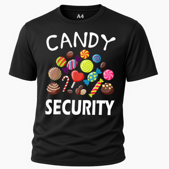 Candy Security Halloween Costume Party Cooling Performance Crew T-Shirt