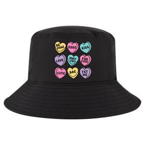 Candy Sweet Hearts Love Valentines Day Cool Comfort Performance Bucket Hat