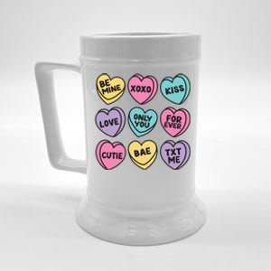 Candy Sweet Hearts Love Valentines Day Beer Stein