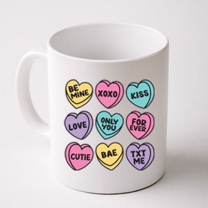 Candy Sweet Hearts Love Valentines Day Coffee Mug