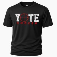 Coyote Smoker Hunter Hunting Cooling Performance Crew T-Shirt