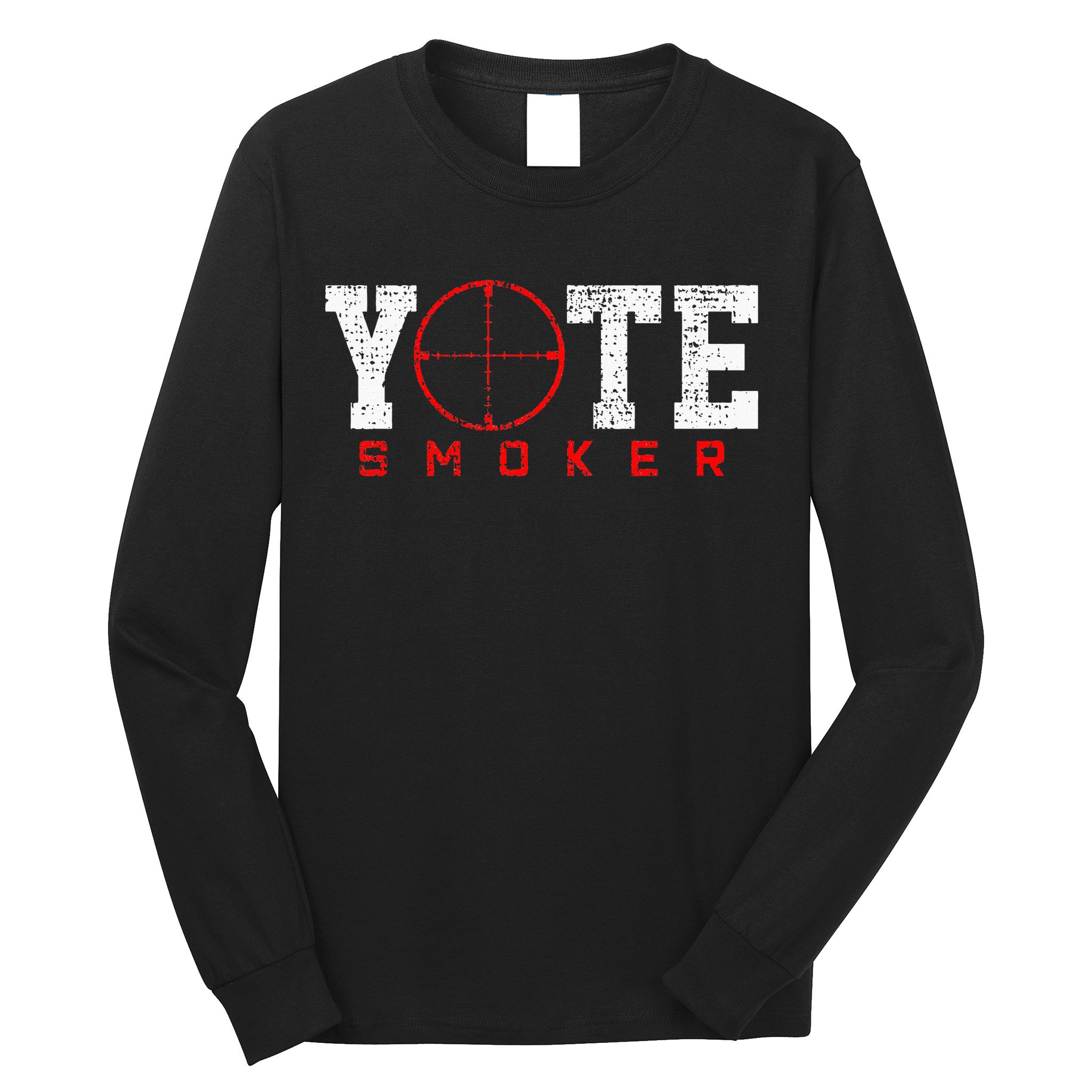 Coyote Smoker Hunter Hunting Long Sleeve Shirt