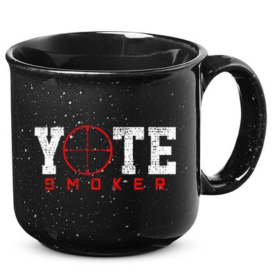 Coyote Smoker Hunter Hunting 15oz Campfire Ceramic Mug