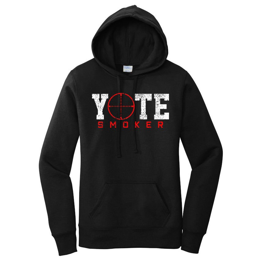Coyote Smoker Hunter Hunting Women's Pullover Hoodie