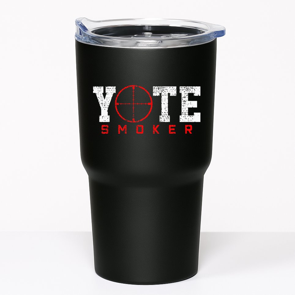 Coyote Smoker Hunter Hunting Tumbler