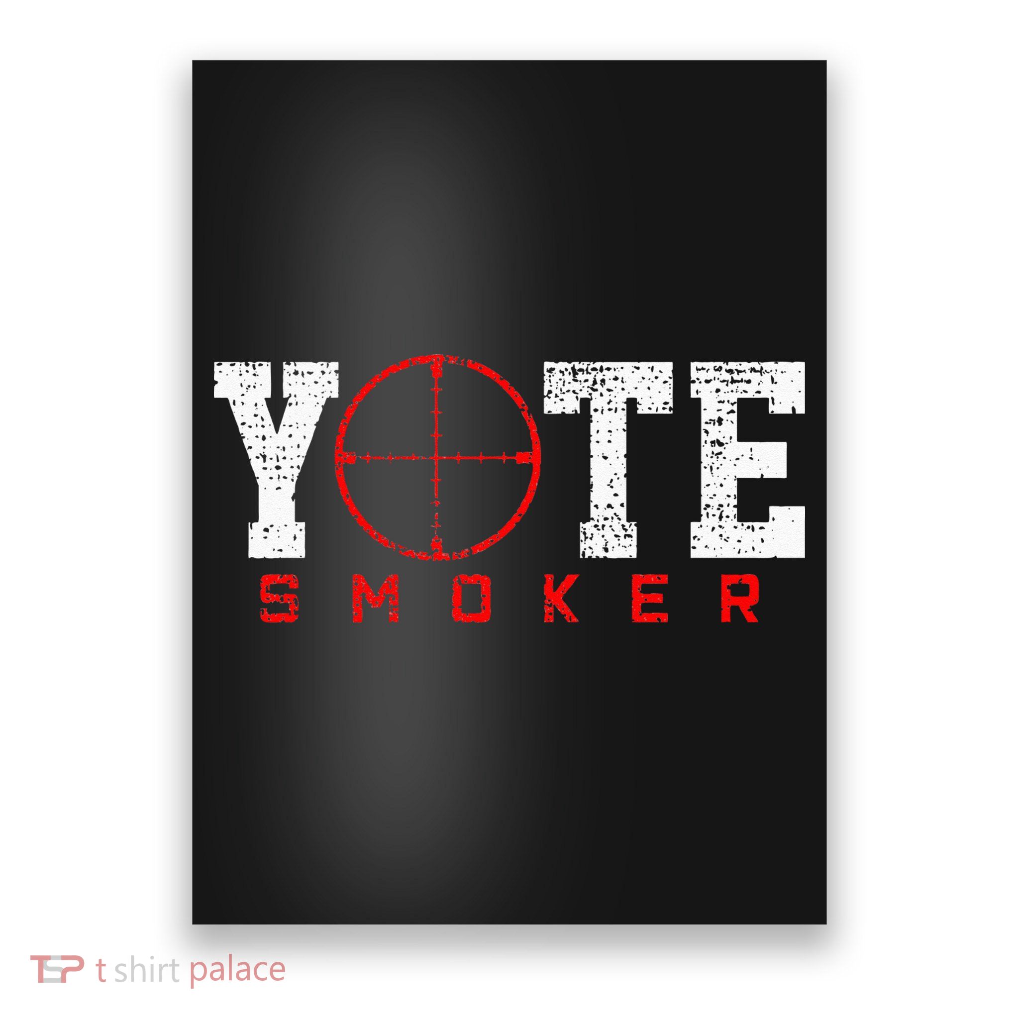 Coyote Smoker Hunter Hunting Poster
