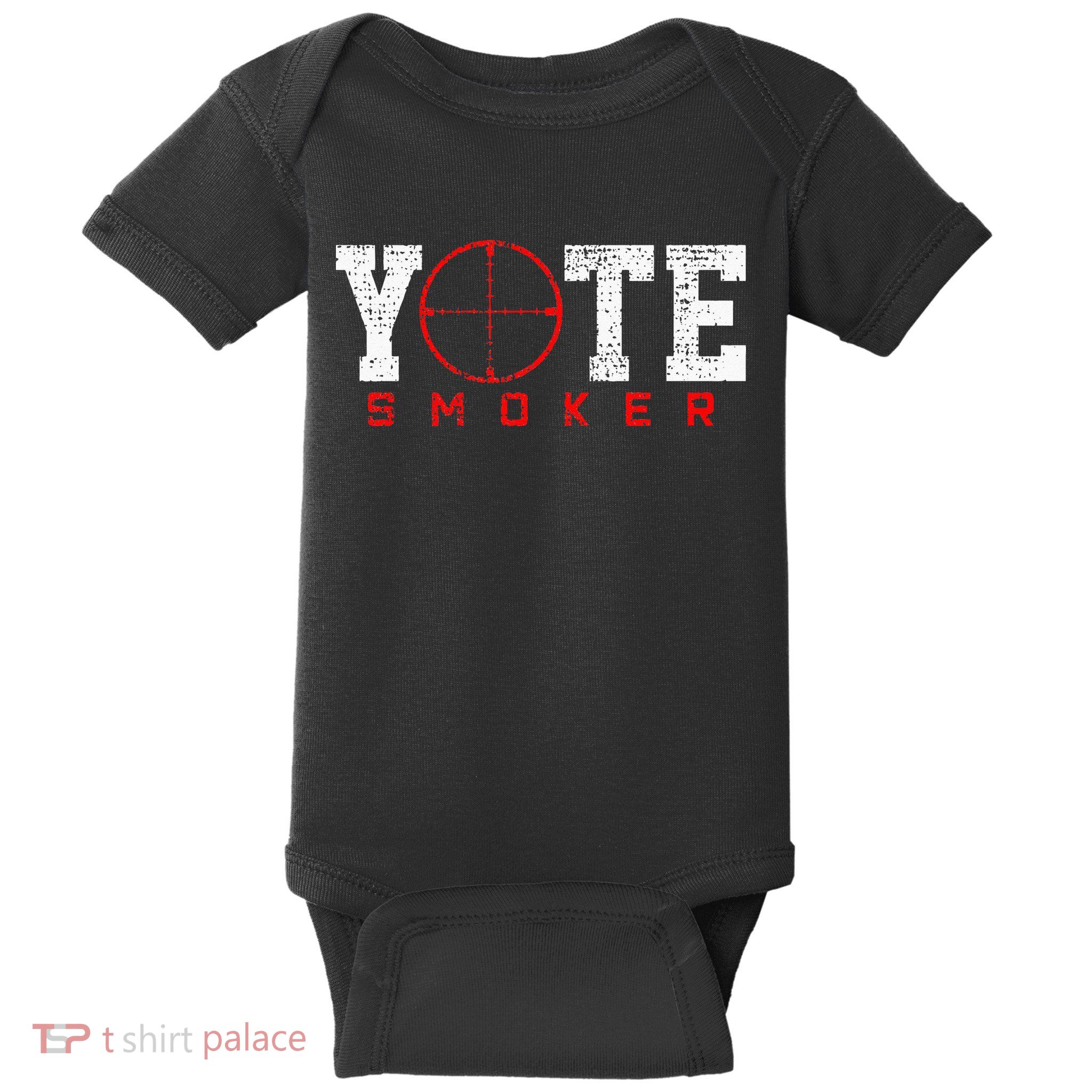 Coyote Smoker Hunter Hunting Baby Bodysuit