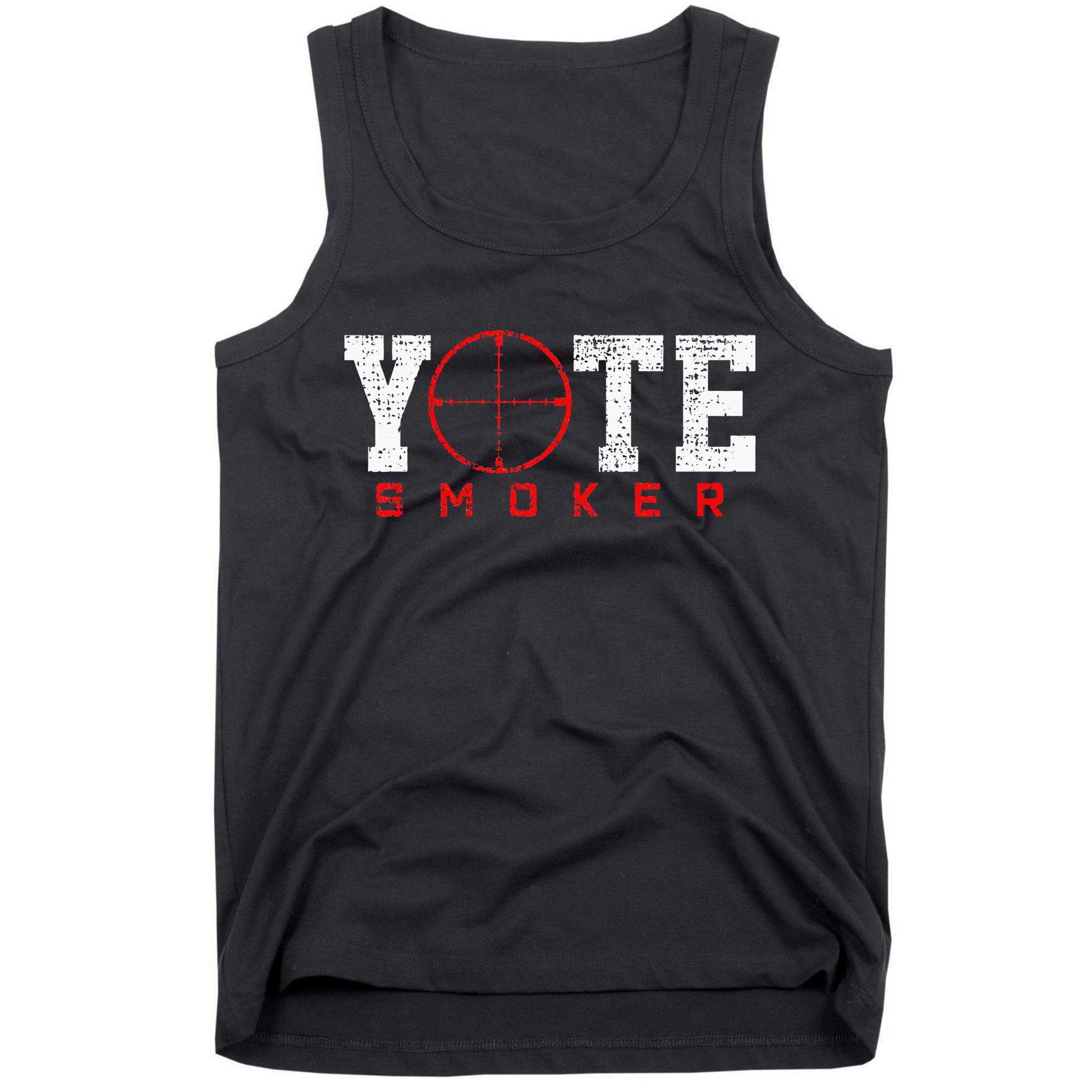 Coyote Smoker Hunter Hunting Tank Top