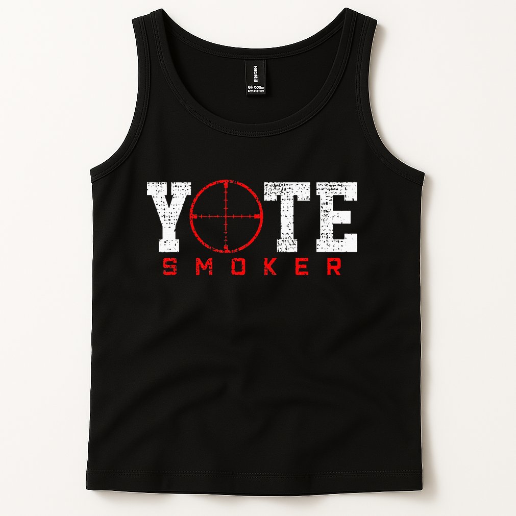 Coyote Smoker Hunter Hunting Tank Top