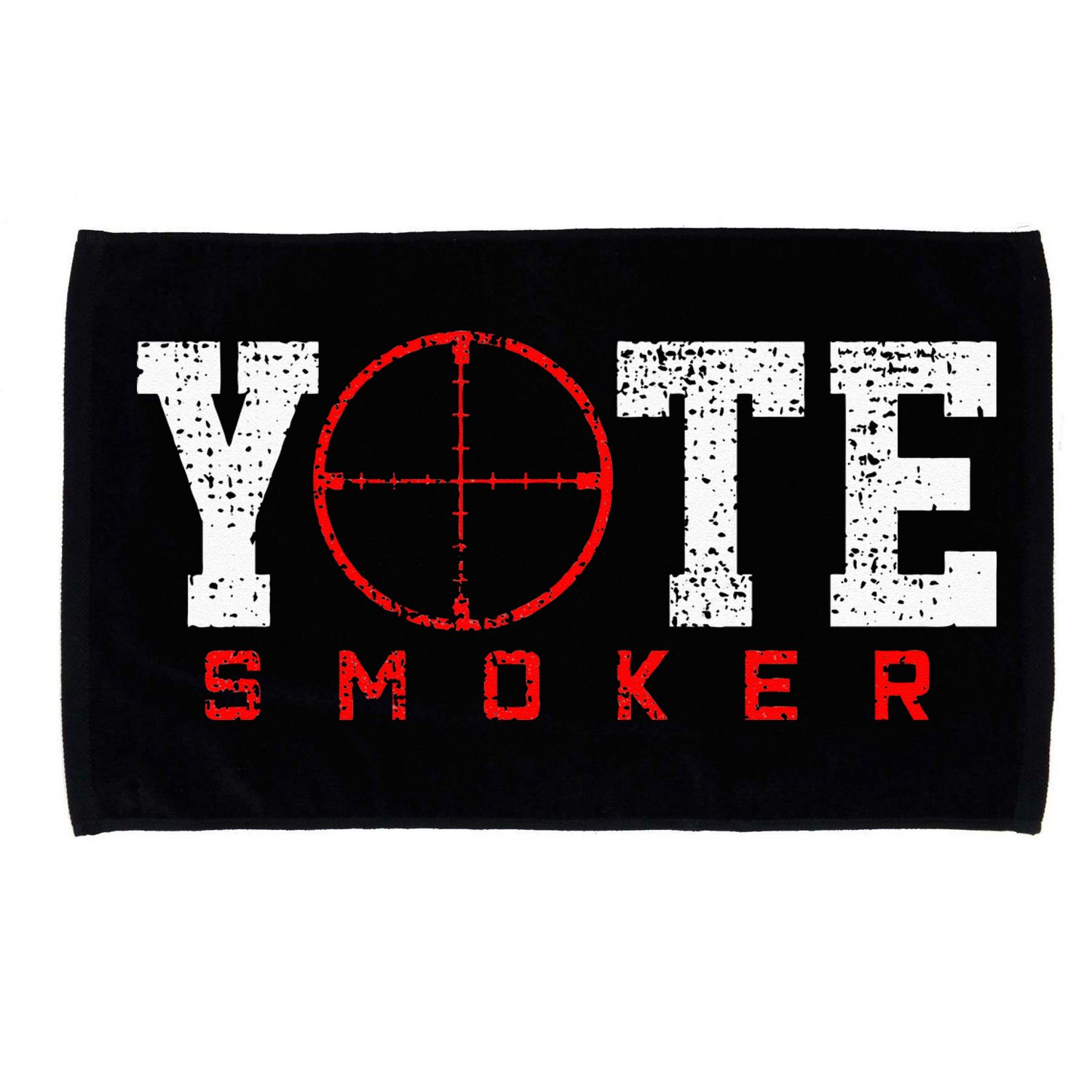 Coyote Smoker Hunter Hunting Microfiber Hand Towel