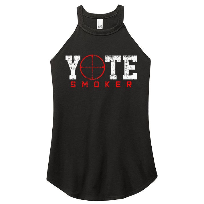 Coyote Smoker Hunter Hunting Women's Perfect Tri Rocker Tank