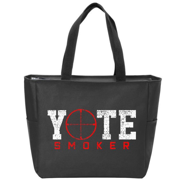 Coyote Smoker Hunter Hunting Zip Tote Bag