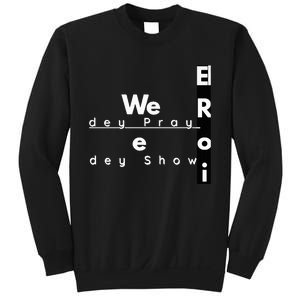 Casual Streetwear hiphop Pidgin letter Sweatshirt