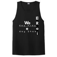 Casual Streetwear hiphop Pidgin letter PosiCharge Competitor Tank