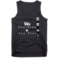 Casual Streetwear hiphop Pidgin letter Tank Top