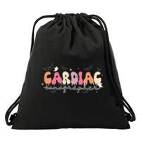 Cardiac Sonographer Halloween Ghosts Echocardiographers Drawstring Bag