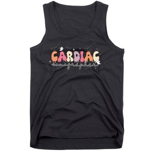 Cardiac Sonographer Halloween Ghosts Echocardiographers Tank Top