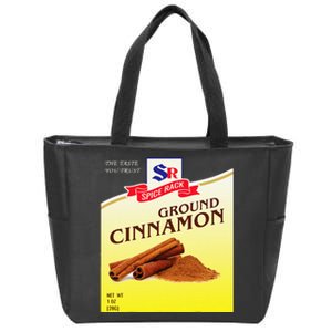 Cinnamon Spice Halloween Costume Zip Tote Bag