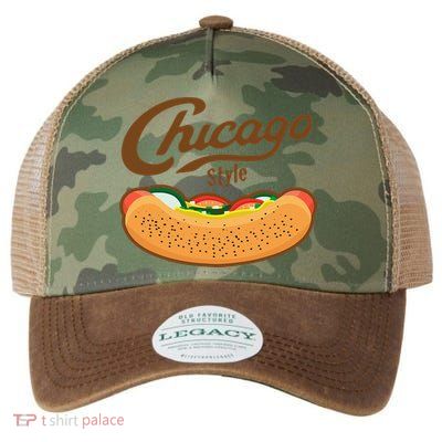 Chicago Style Hot Dog Summer Legacy Tie Dye Trucker Hat