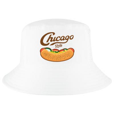 Chicago Style Hot Dog Summer Cool Comfort Performance Bucket Hat