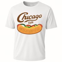 Chicago Style Hot Dog Summer Cooling Performance Crew T-Shirt