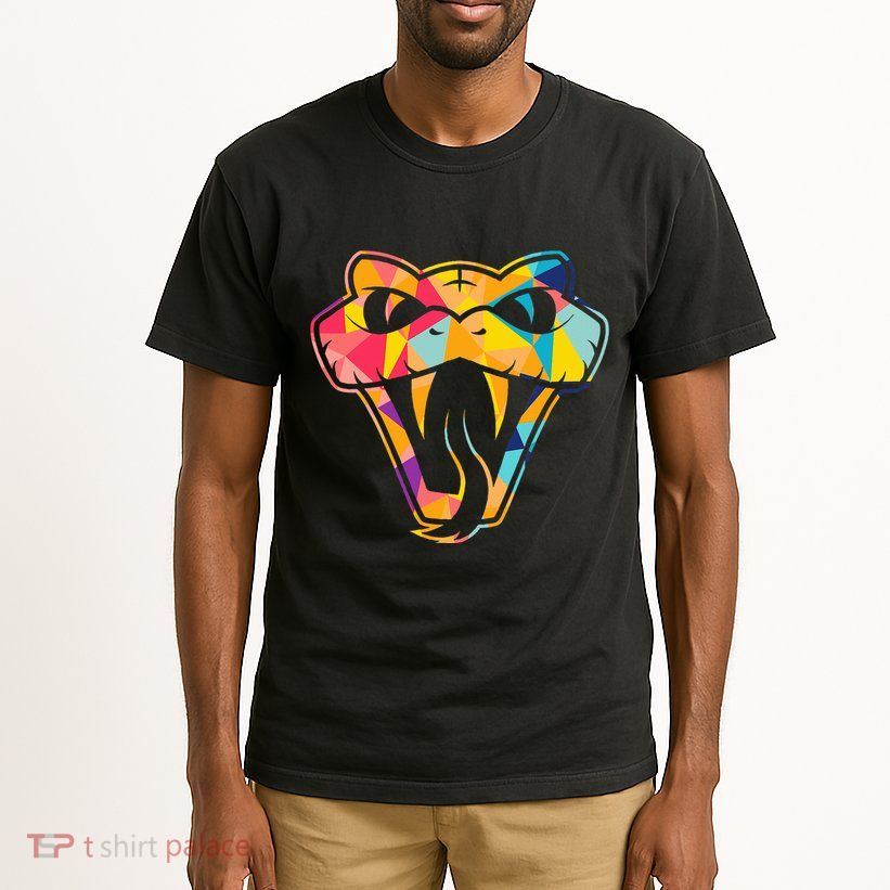 Colorful Snake Head Serpent Tall T-Shirt