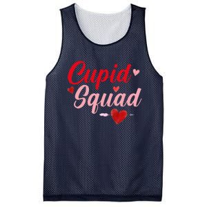 Cupid Squad Hearts Funny Valentine's Day Gifts For Group Mesh Reversible Basketball Jersey Tank