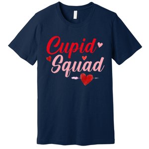 Cupid Squad Hearts Funny Valentine's Day Gifts For Group Premium T-Shirt