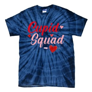 Cupid Squad Hearts Funny Valentine's Day Gifts For Group Tie-Dye T-Shirt