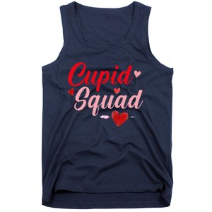 Cupid Squad Hearts Funny Valentine's Day Gifts For Group Tank Top