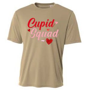 Cupid Squad Hearts Funny Valentine's Day Gifts For Group Cooling Performance Crew T-Shirt