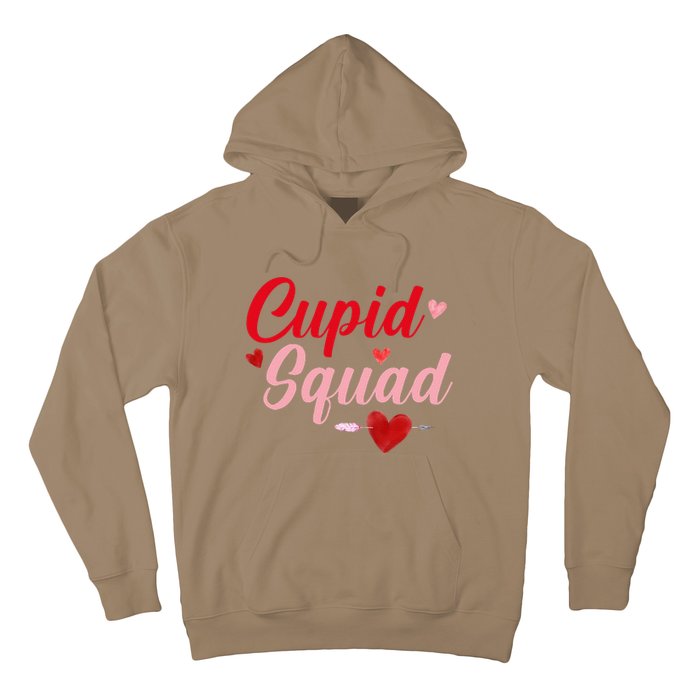 Cupid Squad Hearts Funny Valentine's Day Gifts For Group Hoodie