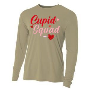 Cupid Squad Hearts Funny Valentine's Day Gifts For Group Cooling Performance Long Sleeve Crew