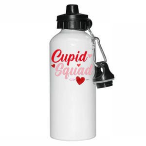 Cupid Squad Hearts Funny Valentine's Day Gifts For Group Aluminum Water Bottle