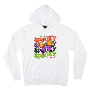 Coquette Spooky Halloween Bow Hoodie