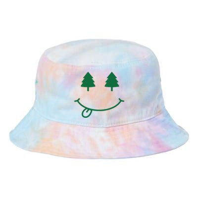 Christmas Smiley Holiday Tie Dye Newport Bucket Hat