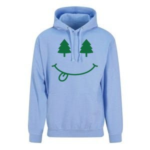 Christmas Smiley Holiday Unisex Surf Hoodie