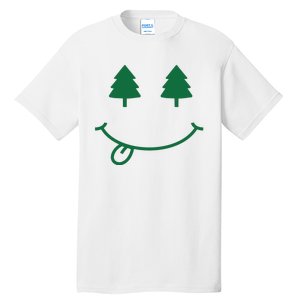 Christmas Smiley Holiday Tall T-Shirt