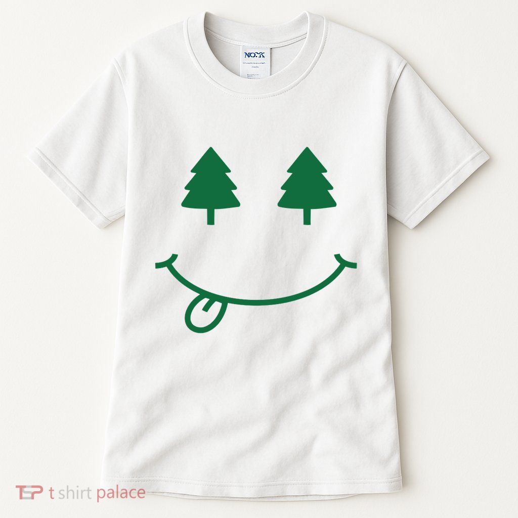 Christmas Smiley Holiday Tall T-Shirt